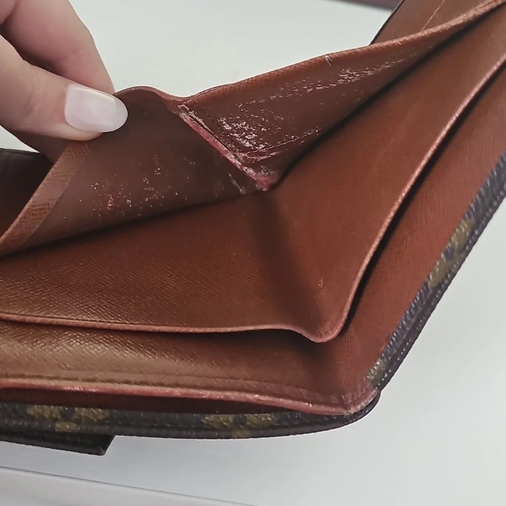 Louis Vuitton Brown Monogram Compact Wallet